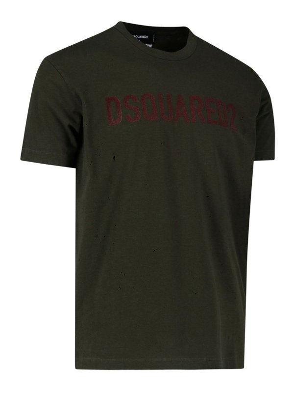 DSQUARED2: Camisetas online - Camiseta - Verde