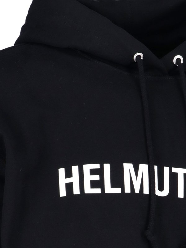 Logo hoodie shop online: HELMUT LANG