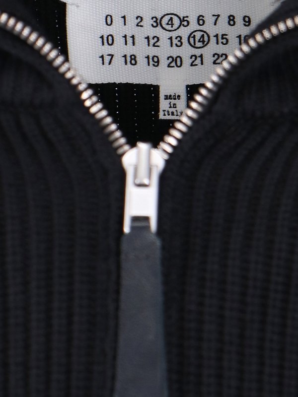 カーディガン - 黒 shop online: Maison Margiela