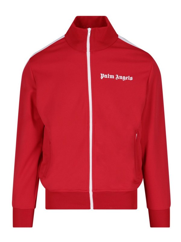 Palm Angels: スウェット＆セーター - スウェットシャツ/セーター - 赤