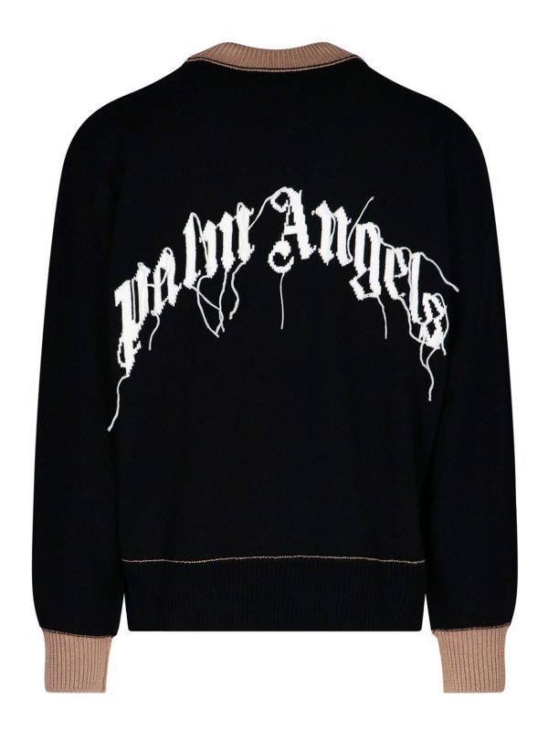 The Best Shops Palm Angels: Pull col rond - Pull Col Rond - Noir