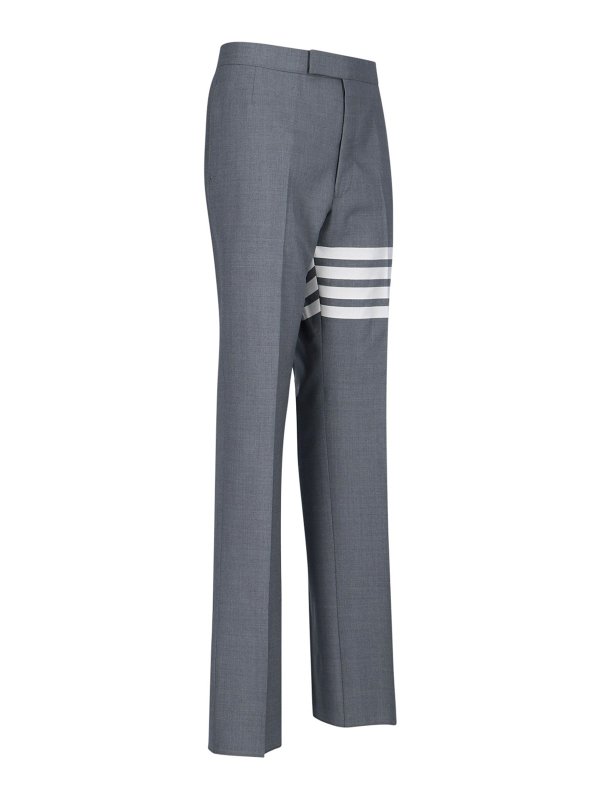 THOM BROWNE: pantaloni casual online - Pantaloni 4-bar in lana