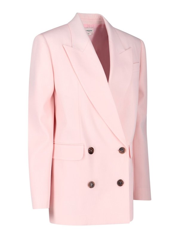 ALEXANDER MCQUEEN: Vestes de costume online - Blazer - Rose