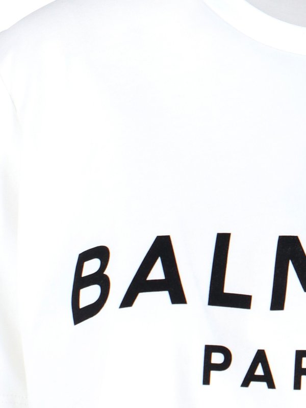 Tシャツ - 白 shop online: Balmain