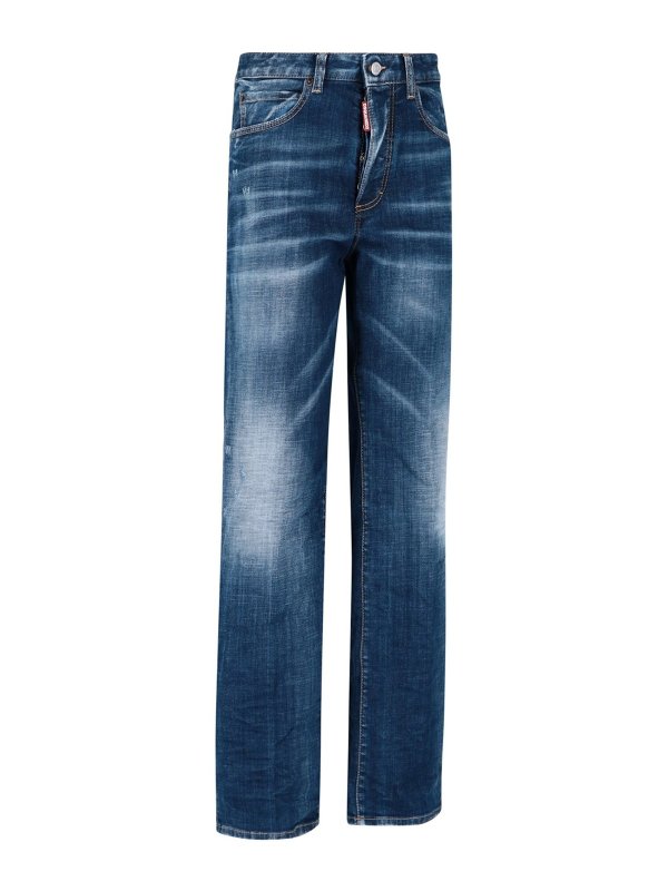 DSQUARED2: flared jeans online - Denim flared jeans