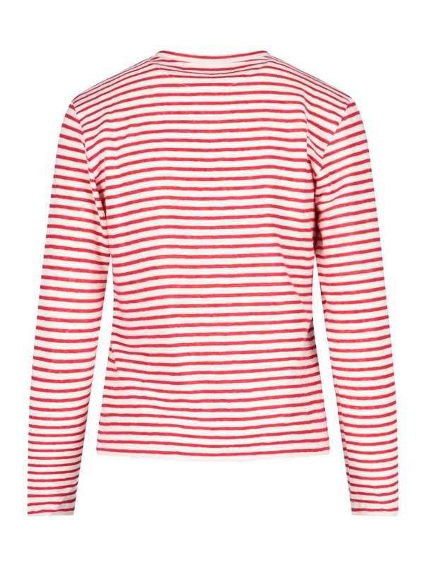 GOLDEN GOOSE: t-shirt online - T-shirt a righe