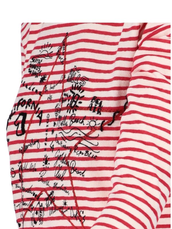 T-shirt a righe shop online: GOLDEN GOOSE