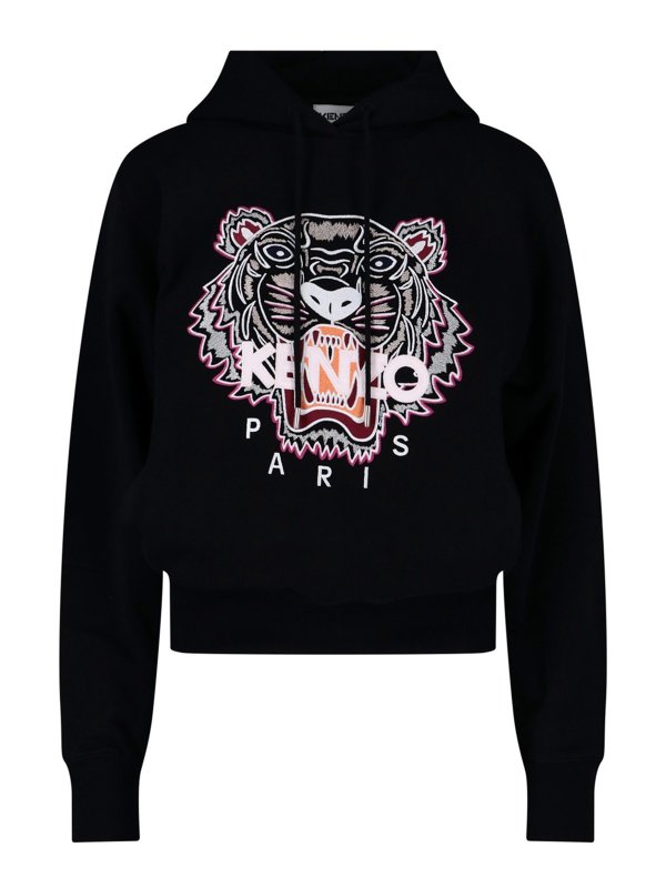 KENZO: Sweatshirts & Pulls - Sweat-Shirts - Noir