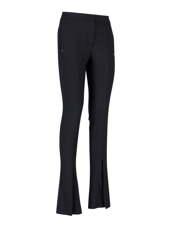 OFF-WHITE: casual trousers online - Flared trousers