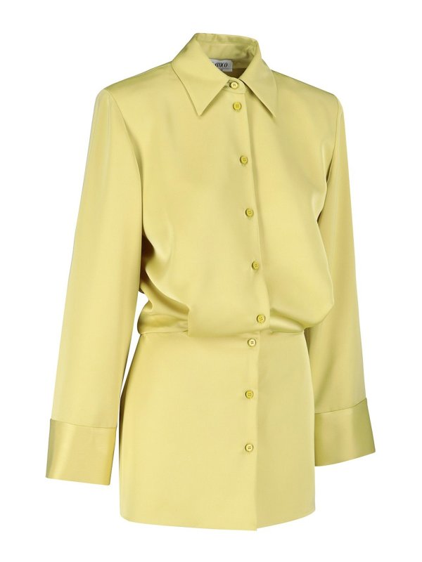 The Attico: short dresses online - Mini shirt dress
