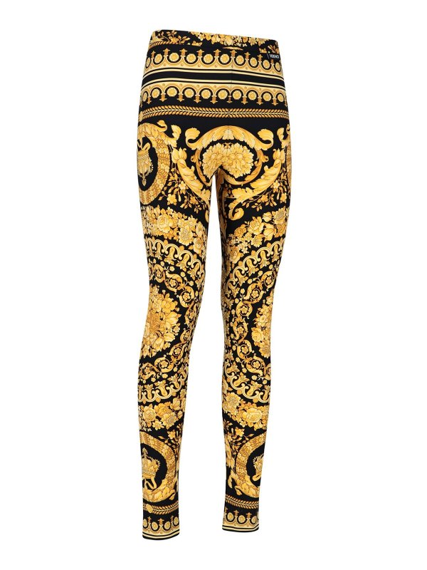VERSACE: leggings online - Barocco print leggings