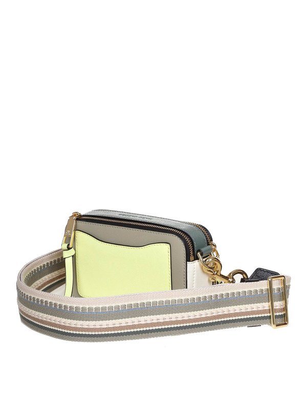 iKRIX MARC JACOBS: cross body bags - Snapshot bag in green leather