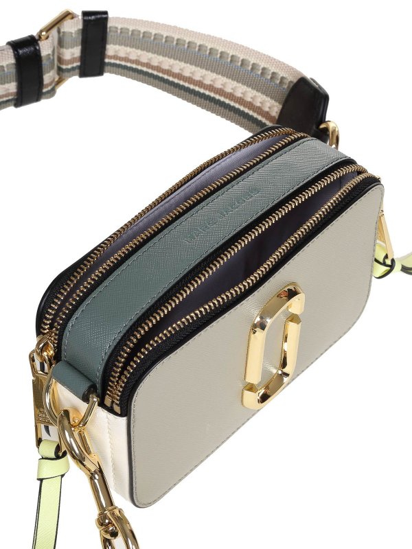 Snapshot bag in green leather shop online: MARC JACOBS
