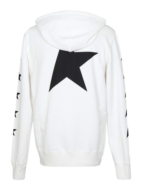 GOLDEN GOOSE: Sweatshirts & Pulls online - Sweat-Shirts - Blanc