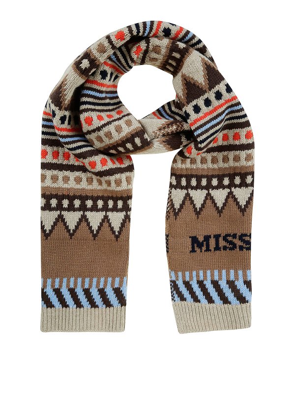 MISSONI: スカーフ - スカーフ - 白