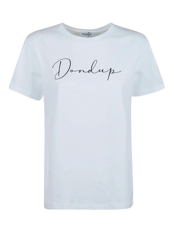 DONDUP: Camisetas - Camiseta - Blanco