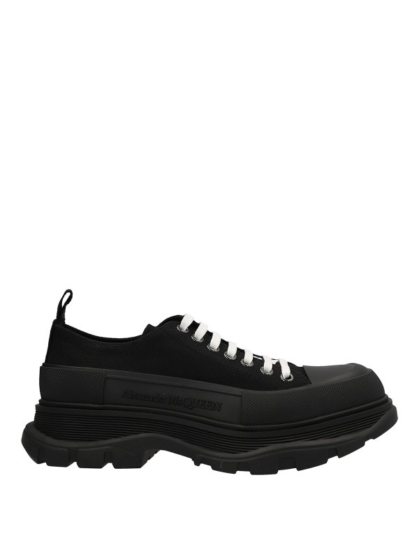 ALEXANDER MCQUEEN: Chaussures de sport - Baskets - Noir