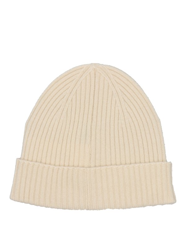 BRIONI: ニットキャップ online - ビーニー帽 - 白