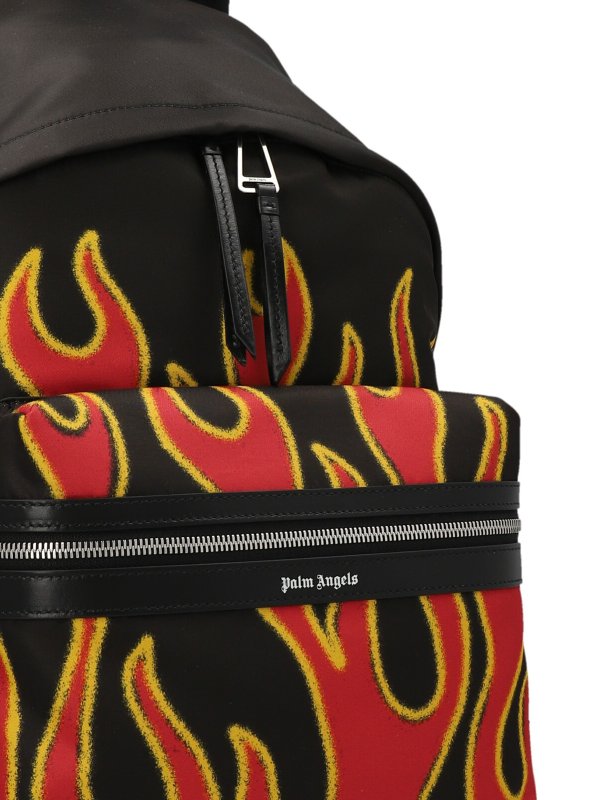 iKRIX Palm Angels: backpacks - Flames Backpack