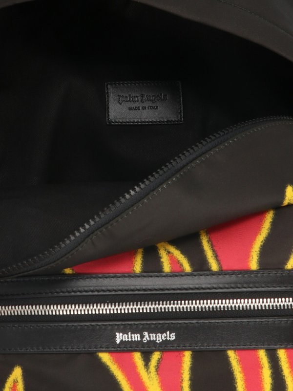Flames Backpack shop online: Palm Angels