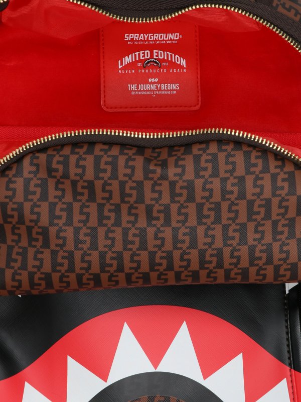 Money Checkered Backpack shop online: SPRAYGROUND
