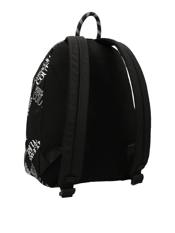 VERSACE JEANS: backpacks online - Logo Print Backpack