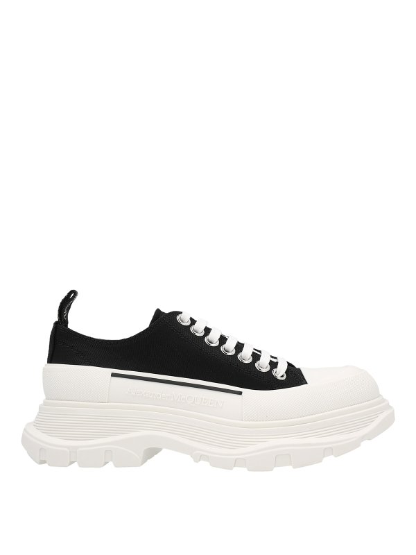 ALEXANDER MCQUEEN: Chaussures de sport - Baskets - Blanc