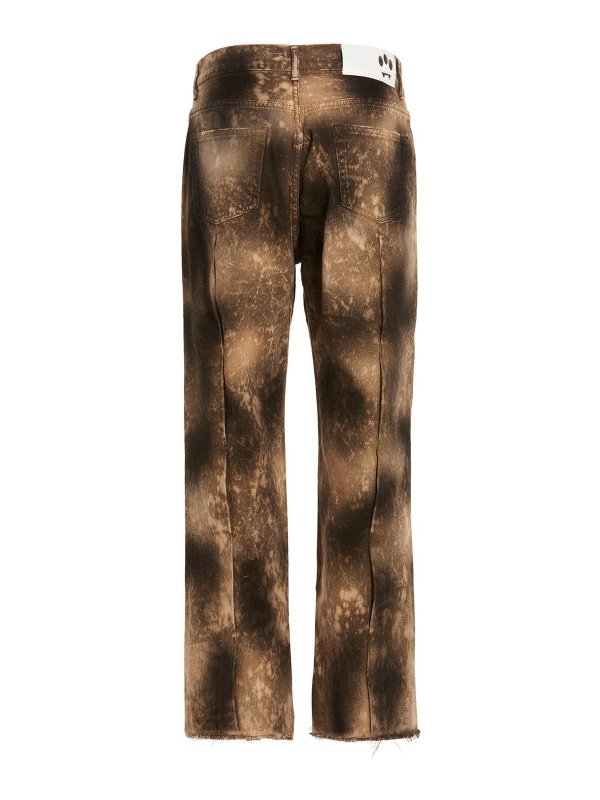 BARROW: straight leg jeans online - Bleached and ripped jeans