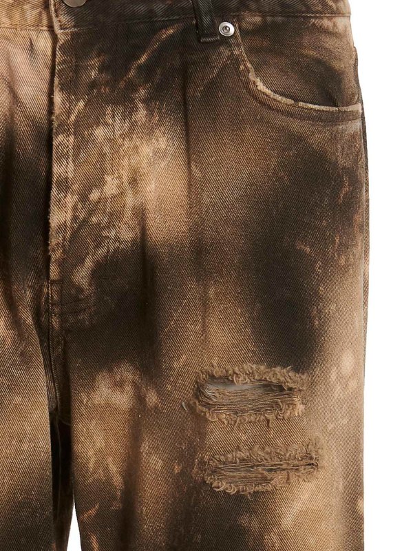 iKRIX BARROW: straight leg jeans - Bleached and ripped jeans