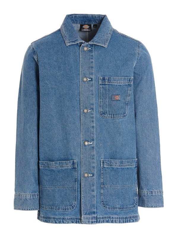 DICKIES: denim jacket - Cotton denim jacket