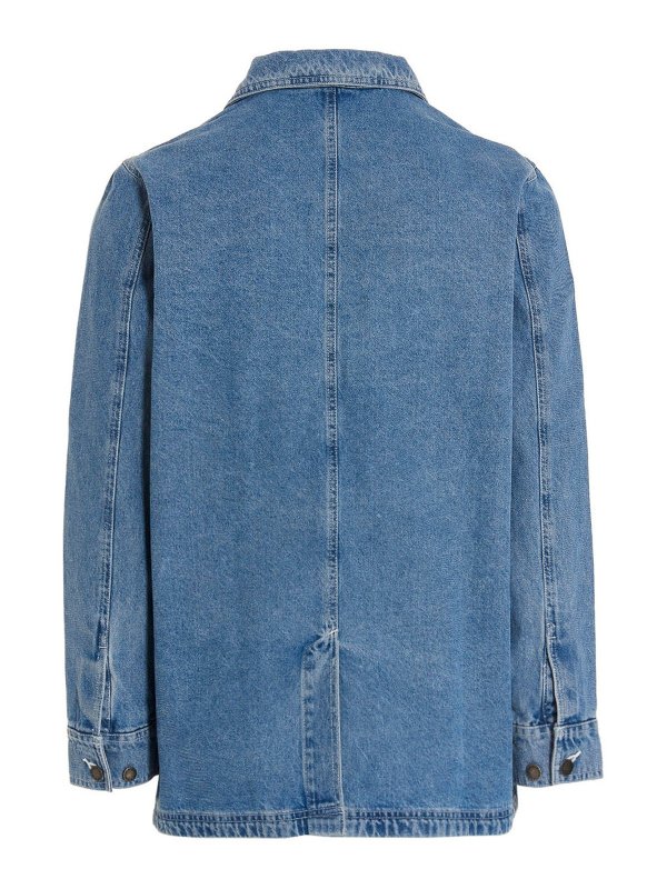 DICKIES: denim jacket online - Cotton denim jacket