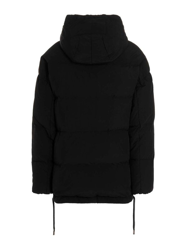 Dolce & Gabbana Polyester Black Quilted Puffer Coat  Jacket main image 0