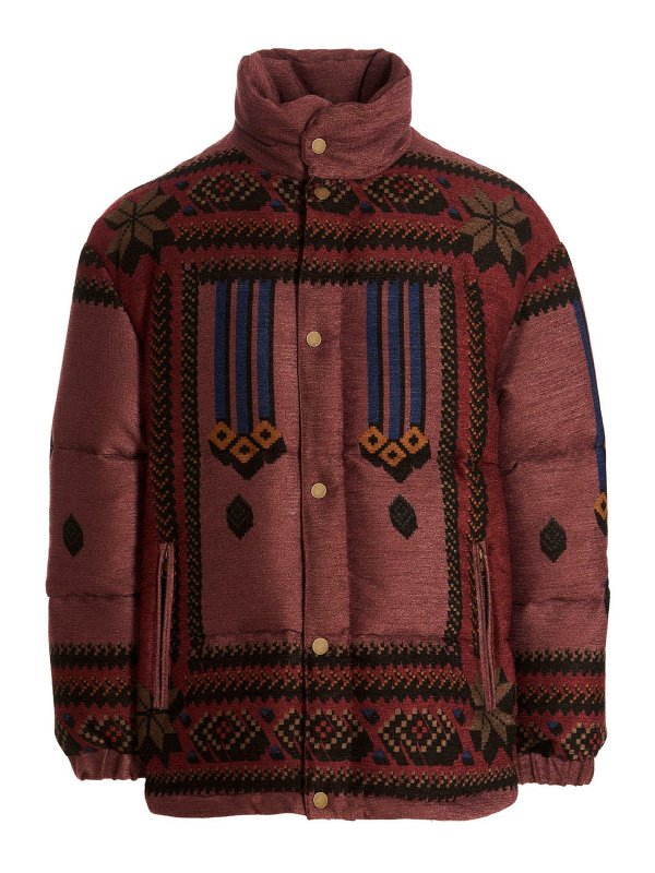 ETRO: padded jackets - Paisley down jacket