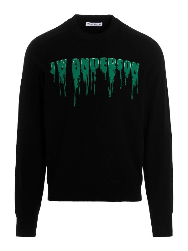 J.W. ANDERSON: crew necks - Logo sweater