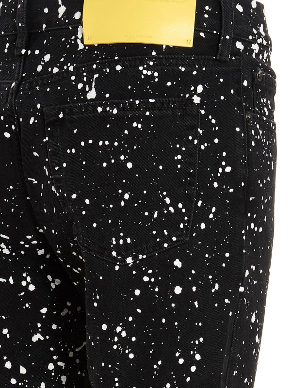 Diagonal jeans shop online: OFF-WHITE