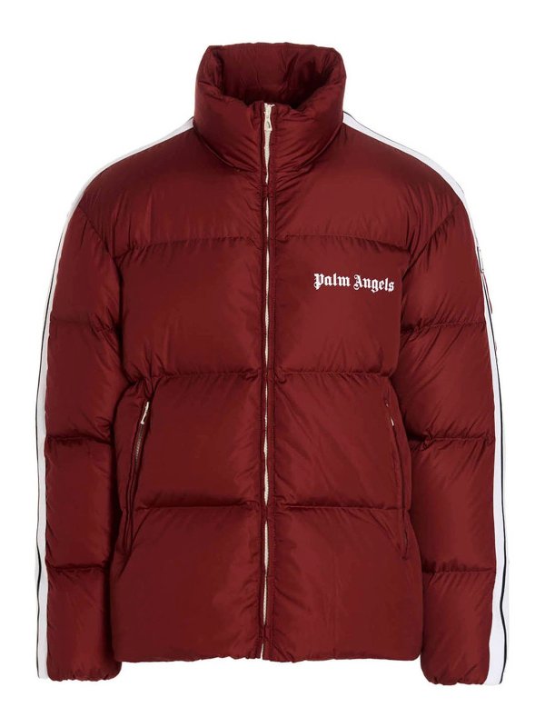 Palm Angels: ダウン・ハイテクジャケット - ダウンジャケット - ボルドー