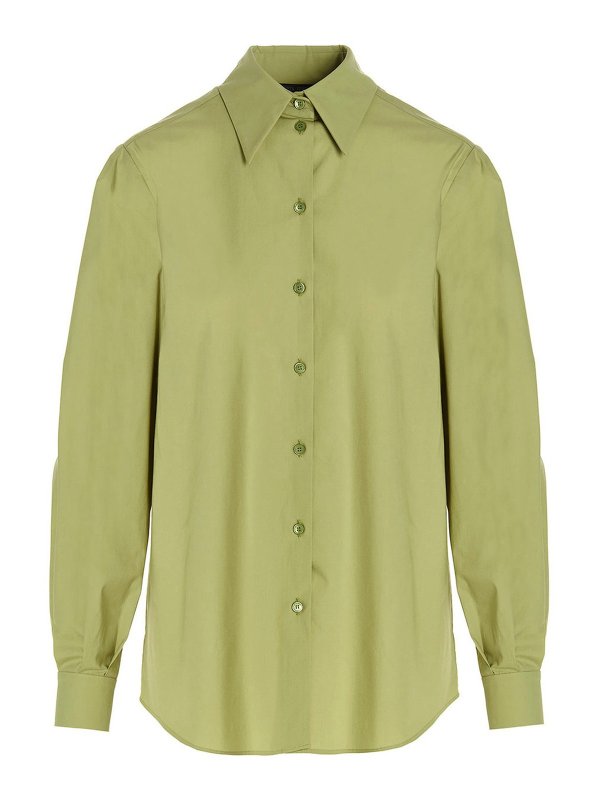 ALBERTA FERRETTI: Camisas - Camisa - Verde