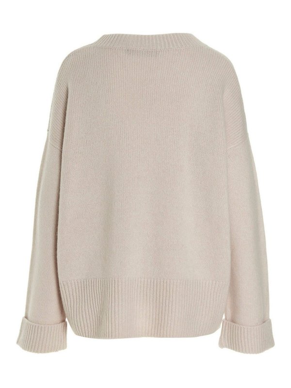 ARCH4: Suéteres con cuello pico online - Knightsbridge - Blanco