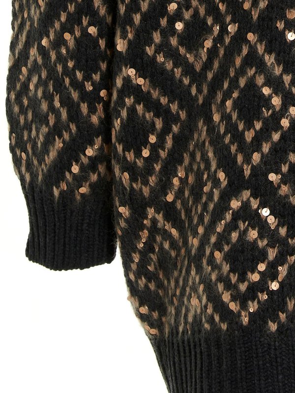 Sequin cardigan shop online: BRUNELLO CUCINELLI