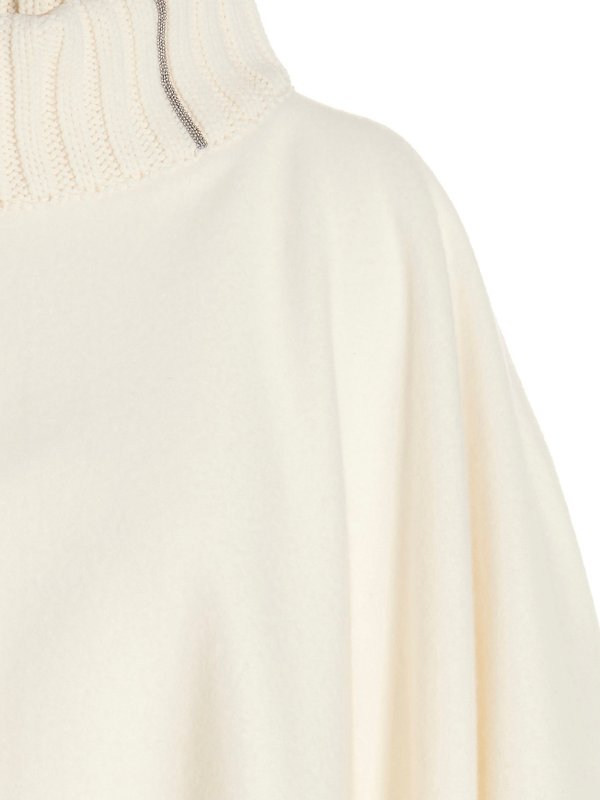 iKRIX FABIANA FILIPPI: Capes &  Ponchos - Frayed hem cape