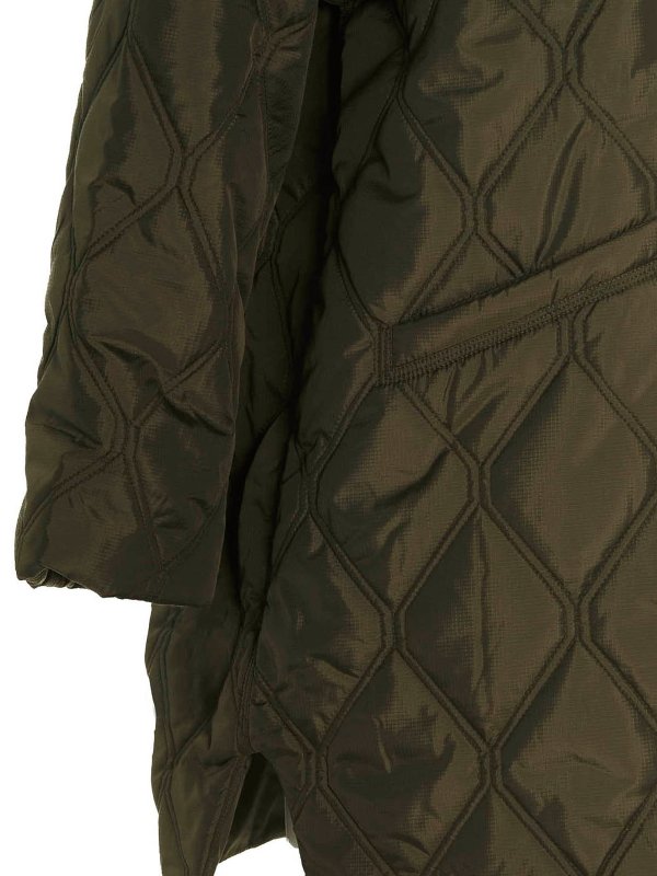 Quilted jacket shop online: GANNI