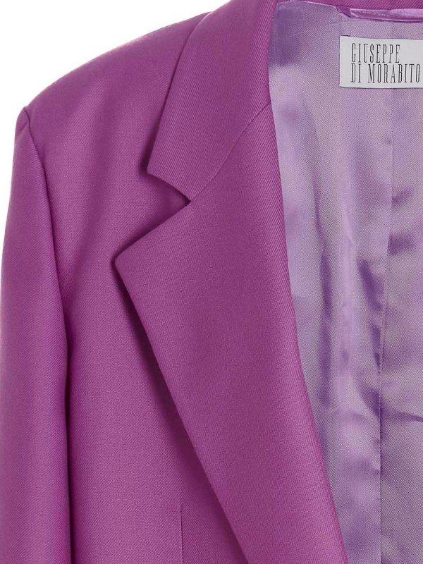 iKRIX GIUSEPPE DI MORABITO: ブレザー - ブレザー - 紫