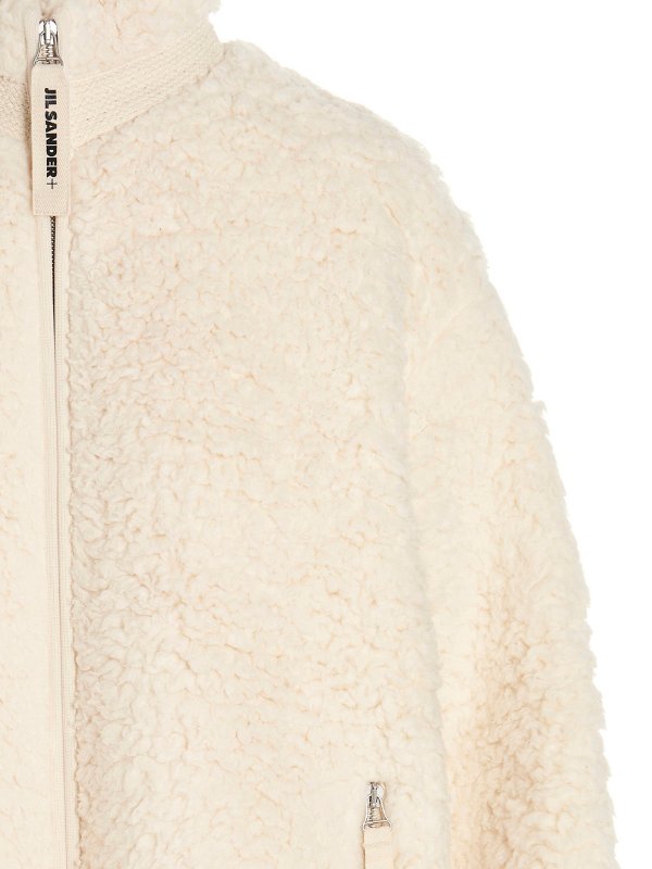 iKRIX JIL SANDER: Sweatshirts & Sweaters - Teddy cotton jacket