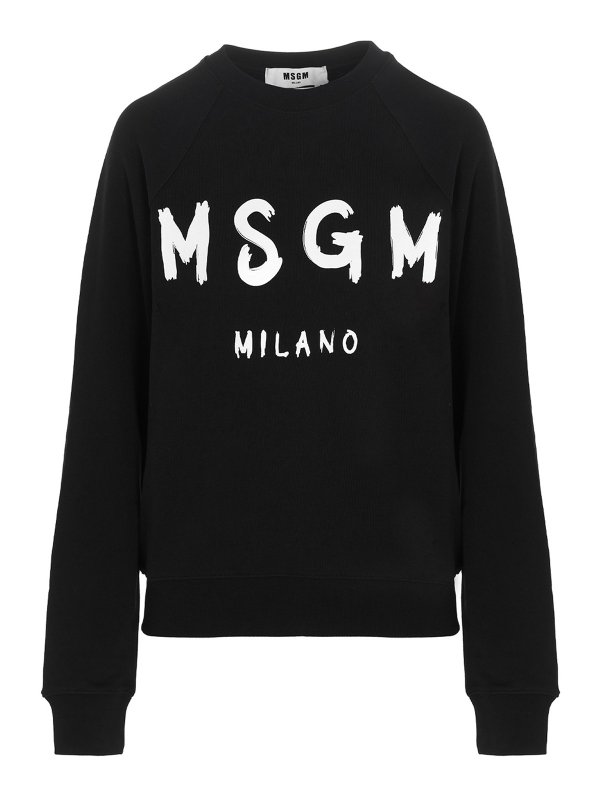 m.s.g.m.: Sudaderas y suéteres - Sudadera - Negro