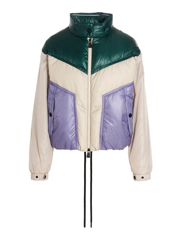 MONCLER: Kurze Daunenjacken - Daunenjacke - Bunt