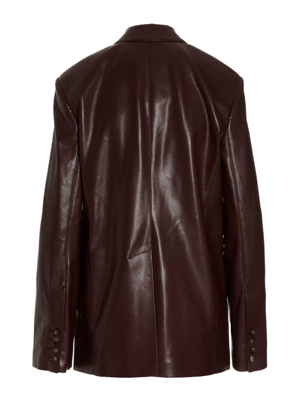 NANUSHKA: Lederjacken online - Lederjacke - Bordeaux