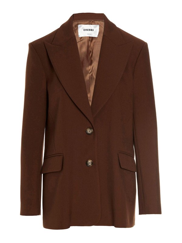 OMBRA MILANO: blazers - Viscose blend blazer