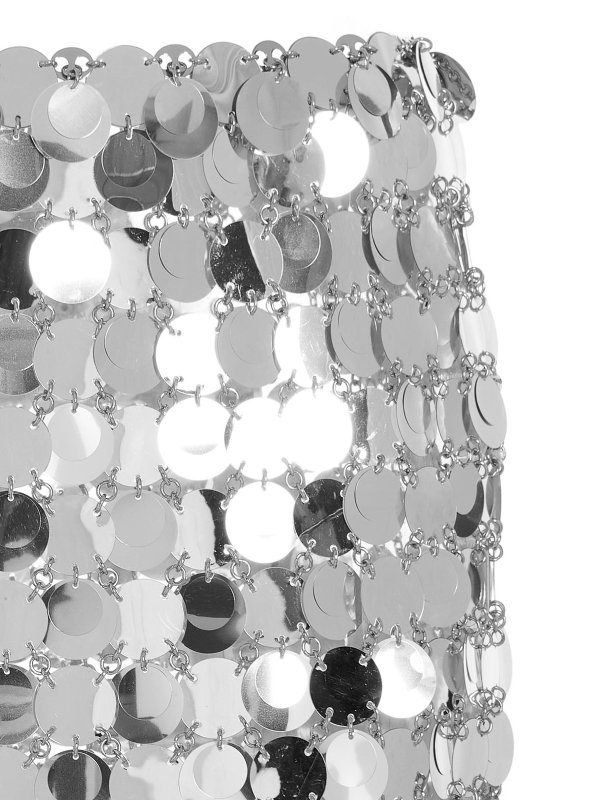 iKRIX PACO RABANNE: Mini jupes - Mini Jupe - Argent