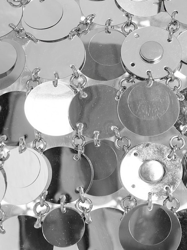 Mini Jupe - Argent shop online: PACO RABANNE