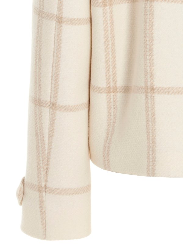 Checked jacket shop online: Rochas